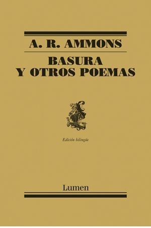 BASURA Y OTROS POEMAS | 9788426421746 | AMMONS, A.R. | Galatea Llibres | Llibreria online de Reus, Tarragona | Comprar llibres en català i castellà online