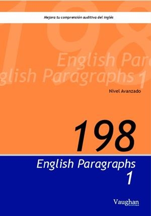 198 ENGLISH PARAGRAPHS 1 | 9788496469051 | RICHARD VAUGHAN | Galatea Llibres | Librería online de Reus, Tarragona | Comprar libros en catalán y castellano online