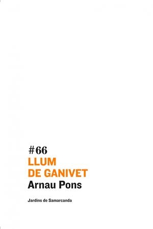 LLUM DE GANIVET | 9788497664530 | PONS, ARNAU | Galatea Llibres | Llibreria online de Reus, Tarragona | Comprar llibres en català i castellà online