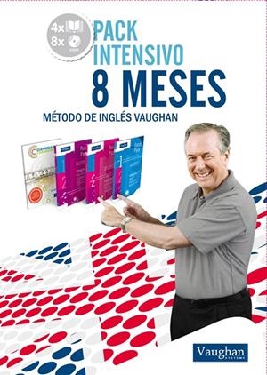INGLES PACK INTENSIVO 8 MESES METODO VAUGHAN | 9788492879489 | VAUGHAN | Galatea Llibres | Llibreria online de Reus, Tarragona | Comprar llibres en català i castellà online