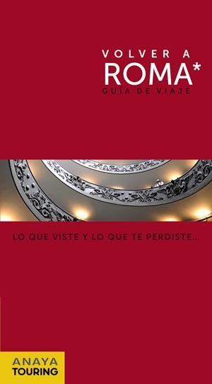 VOLVER A ROMA GUIA | 9788499351711 | POZO DEL, SILVIA | Galatea Llibres | Llibreria online de Reus, Tarragona | Comprar llibres en català i castellà online