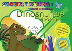 COLOREAR Y APRENDER. DINOSAURIOS = COLOUR AND LEARN. DINOSAURS | 9788493928148 | VARIOS AUTORES | Galatea Llibres | Librería online de Reus, Tarragona | Comprar libros en catalán y castellano online