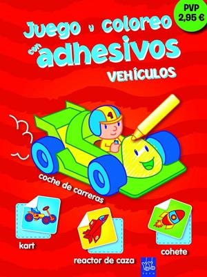 VEHICULOS JUEGO Y COLOREO | 9788408111368 | YOYO | Galatea Llibres | Librería online de Reus, Tarragona | Comprar libros en catalán y castellano online