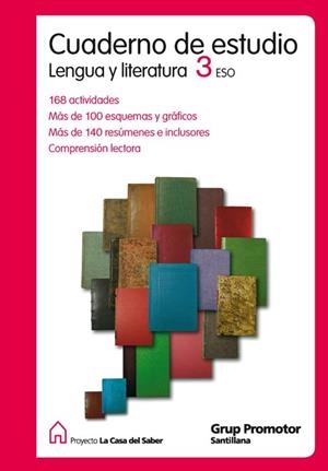 CUADERNO DE ESTUDIO DE LENGUA CASTELLANA Y LITERATURA 3 ESO | 9788479186647 | Galatea Llibres | Llibreria online de Reus, Tarragona | Comprar llibres en català i castellà online