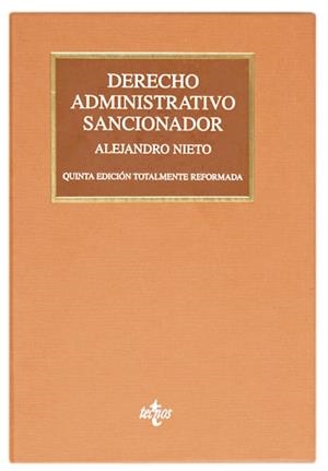 DERECHO ADMINISTRATIVO SANCIONADOR | 9788430954766 | NIETO, ALEJANDRO | Galatea Llibres | Llibreria online de Reus, Tarragona | Comprar llibres en català i castellà online