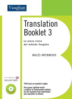 TRANSLATION BOOKLET 3 | 9788496469754 | RICHARD VAUGHAN | Galatea Llibres | Librería online de Reus, Tarragona | Comprar libros en catalán y castellano online