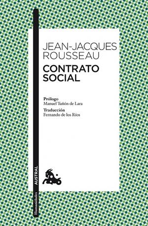 CONTRATO SOCIAL | 9788467036626 | JEAN-JACQUES ROUSSEAU | Galatea Llibres | Llibreria online de Reus, Tarragona | Comprar llibres en català i castellà online