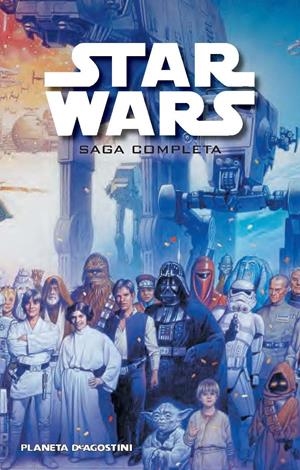 STAR WARS: SAGA COMPLETA | 9788415480037 | VARIOS | Galatea Llibres | Librería online de Reus, Tarragona | Comprar libros en catalán y castellano online