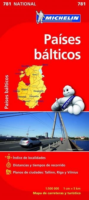 PAISES BALTICOS MAPA 1:500.000 MICHELIN | 9782067173804 | Galatea Llibres | Librería online de Reus, Tarragona | Comprar libros en catalán y castellano online