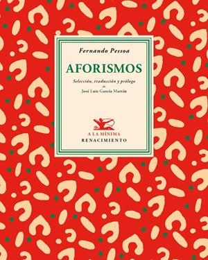 AFORISMOS | 9788484726791 | PESSOA, FERNANDO | Galatea Llibres | Llibreria online de Reus, Tarragona | Comprar llibres en català i castellà online