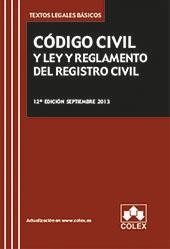 CODIGO CIVIL Y LEY Y REGLAMENTO DEL REGISTRO CIVIL | 9788483423790 | Galatea Llibres | Librería online de Reus, Tarragona | Comprar libros en catalán y castellano online