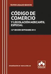 CODIGO DE COMERCIO Y LEGISLACION MERCANTIL ESPECIAL | 9788483423820 | Galatea Llibres | Librería online de Reus, Tarragona | Comprar libros en catalán y castellano online
