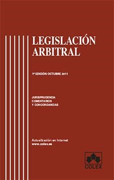 LEGISLACION ARBITRAL 1ºED 2011 | 9788483423264 | STAMPA,GONZALO | Galatea Llibres | Librería online de Reus, Tarragona | Comprar libros en catalán y castellano online
