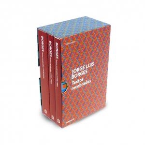 TEXTOS RECOBRADOS - ESTUCHE BORGES 3 VOLS. | 9788464020604 | BORGES, JORGE LUIS | Galatea Llibres | Llibreria online de Reus, Tarragona | Comprar llibres en català i castellà online