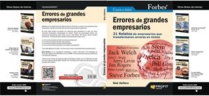 ERRORES DE GRANDES EMPRESARIOS | 9788415330493 | SELLERS, BOB | Galatea Llibres | Librería online de Reus, Tarragona | Comprar libros en catalán y castellano online