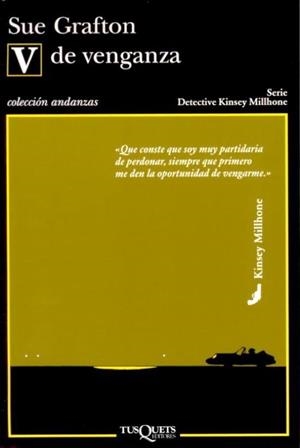 V DE VENGANZA | 9788483834091 | GRAFTON, SUE | Galatea Llibres | Librería online de Reus, Tarragona | Comprar libros en catalán y castellano online