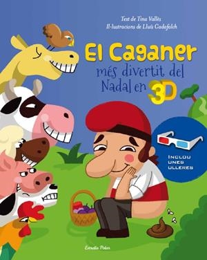 CAGANER MÉS DIVERTIT DEL NADAL EN 3D | 9788499326559 | VALLÉS, CRISTINA | Galatea Llibres | Librería online de Reus, Tarragona | Comprar libros en catalán y castellano online