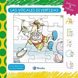 LAS VOCALES DIVERTIDAS - LIBRO PUZLE | 9788421678381 | LÓPEZ ÁVILA, PILAR | Galatea Llibres | Llibreria online de Reus, Tarragona | Comprar llibres en català i castellà online