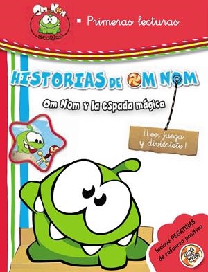 CUT THE ROPE. HISTORIAS DE OM NOM. OM NOM Y LA ESPADA MÁGICA | 9788437200637 | Galatea Llibres | Librería online de Reus, Tarragona | Comprar libros en catalán y castellano online