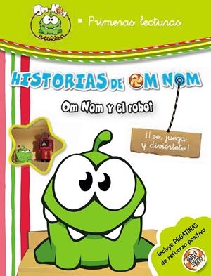 CUT THE ROPE. HISTORIAS DE OM NOM. OM NOM Y EL ROBOT | 9788437200620 | Galatea Llibres | Librería online de Reus, Tarragona | Comprar libros en catalán y castellano online