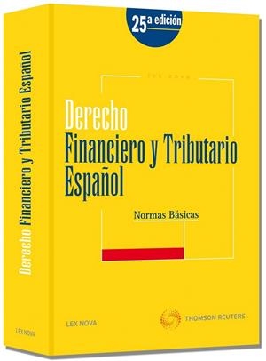 DERECHO FINANCIERO Y TRIBUTARIO ESPAÑOL. NORMAS BÁSICAS (PAPEL + E-BOOK) | 9788498986495 | MENÉNDEZ MORENO, ALEJANDRO | Galatea Llibres | Llibreria online de Reus, Tarragona | Comprar llibres en català i castellà online