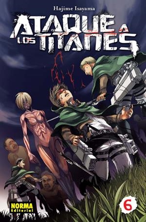 ATAQUE A LOS TITANES 6 | 9788467914016 | ISAYAMA, HAJIME | Galatea Llibres | Llibreria online de Reus, Tarragona | Comprar llibres en català i castellà online