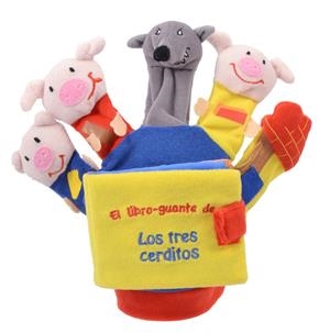 EL LIBRO GUANTE DE LOS TRES CERDITOS | 9788468309736 | RETTORE | Galatea Llibres | Librería online de Reus, Tarragona | Comprar libros en catalán y castellano online