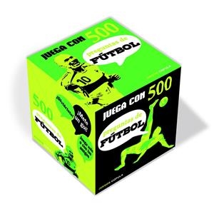 JUEGA CON 500 PREGUNTAS DE FÚTBOL | 9788448009878 | Galatea Llibres | Llibreria online de Reus, Tarragona | Comprar llibres en català i castellà online