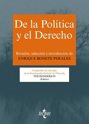 DE LA POLÍTICA Y EL DERECHO | 9788430958177 | VV.AA | Galatea Llibres | Librería online de Reus, Tarragona | Comprar libros en catalán y castellano online