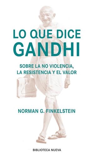 LO QUE DICE GANDHI | 9788499406398 | FINKELSTEIN, NORMAN, G. | Galatea Llibres | Llibreria online de Reus, Tarragona | Comprar llibres en català i castellà online