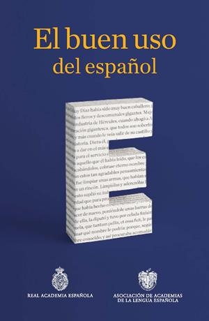 EL BUEN USO DEL ESPAÑOL | 9788467039931 | REAL ACADEMIA ESPAÑOLA | Galatea Llibres | Llibreria online de Reus, Tarragona | Comprar llibres en català i castellà online