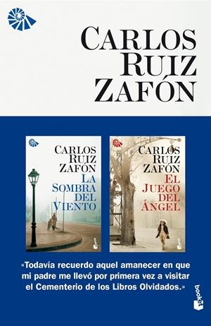 LA SOMBRA DEL VIENTO + EL JUEGO DEL ANGEL PACK | 9788408006312 | RUIZ ZAFON, CARLOS | Galatea Llibres | Librería online de Reus, Tarragona | Comprar libros en catalán y castellano online