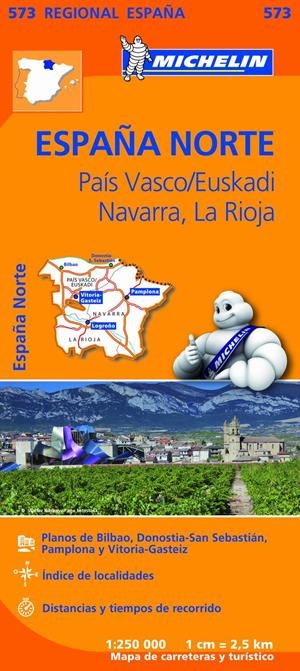PAIS VASCO NAVARRA LA RIOJA MAPA REGIONAL -NOVA EDICIO- 1:250 000 MICHELIN | 9782067184206 | VARIOS AUTORES | Galatea Llibres | Librería online de Reus, Tarragona | Comprar libros en catalán y castellano online