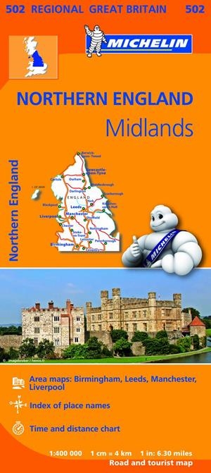 NORTHERN ENGLAND THE MIDLANDS MAPA REGIONAL 1:400 000 MICHELIN | 9782067183254 | VARIOS AUTORES | Galatea Llibres | Llibreria online de Reus, Tarragona | Comprar llibres en català i castellà online