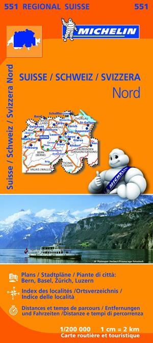 SUIZA NORTE MAPA REGIONAL -NOVA EDICIO- MICHELIN | 9782067183711 | VARIOS AUTORES | Galatea Llibres | Librería online de Reus, Tarragona | Comprar libros en catalán y castellano online