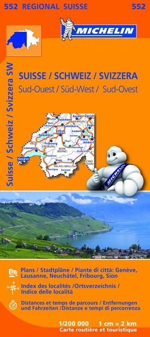 SUIZA SUD OEST MAPA REGIONAL -NOVA EDICIO- MICHELIN | 9782067183742 | VARIOS AUTORES | Galatea Llibres | Librería online de Reus, Tarragona | Comprar libros en catalán y castellano online