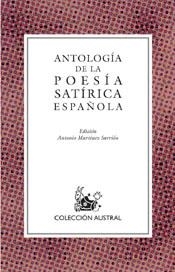 ANTOLOGIA DE LA POESIA SATIRICA ESPAÑOLA | 9788467011036 | MARTINEZ-SARRION, ANTONIO (ED.) | Galatea Llibres | Llibreria online de Reus, Tarragona | Comprar llibres en català i castellà online