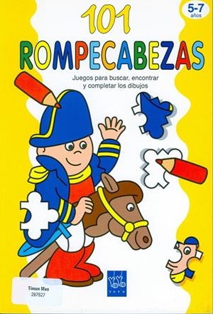 101 ROMPECABEZAS 5-7 AÑOS | 9788448007270 | AAVV | Galatea Llibres | Llibreria online de Reus, Tarragona | Comprar llibres en català i castellà online