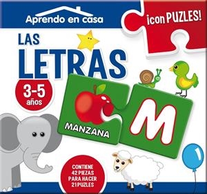 PUZZLE EDUCATIVO 2 PIEZAS LETRAS | 9788499394329 | AA.VV | Galatea Llibres | Librería online de Reus, Tarragona | Comprar libros en catalán y castellano online