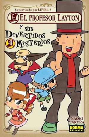 EL PROFESOR LAYTON Y SUS DIVERTIDOS MISTERIOS 4 | 9788467914511 | SAKURA, NAOKI | Galatea Llibres | Llibreria online de Reus, Tarragona | Comprar llibres en català i castellà online