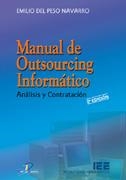 MANUAL DE OUTSOURCING INFORMATICO | 9788479785918 | DEL PESO NAVARRO, EMILIO | Galatea Llibres | Librería online de Reus, Tarragona | Comprar libros en catalán y castellano online