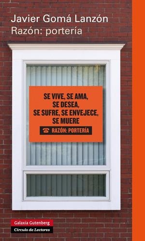 RAZÓN: PORTERÍA | 9788415863762 | GOMÁ, JAVIER | Galatea Llibres | Librería online de Reus, Tarragona | Comprar libros en catalán y castellano online