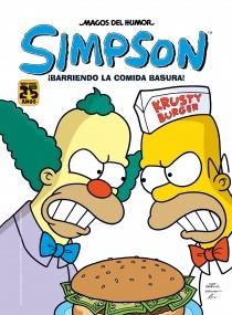 SIMPSON MAGOS DEL HUMOR 41: ¡BARRIENDO LA COMIDA BASURA! | 9788466654401 | Galatea Llibres | Librería online de Reus, Tarragona | Comprar libros en catalán y castellano online