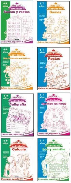 JUEGA CON ACTIVIDADES (8 TÍTULOS) | 9788430570836 | Galatea Llibres | Librería online de Reus, Tarragona | Comprar libros en catalán y castellano online