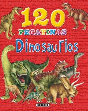 120 PEGATINAS DINOSAURIOS ROJO | 9788467727876 | Galatea Llibres | Librería online de Reus, Tarragona | Comprar libros en catalán y castellano online