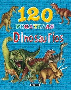 120 PEGATINAS DINOSAURIOS AZUL | 9788467727883 | SUSAETA, EQUIPO | Galatea Llibres | Librería online de Reus, Tarragona | Comprar libros en catalán y castellano online
