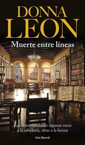 MUERTE ENTRE LÍNEAS | 9788432222528 | LEON, DONNA | Galatea Llibres | Librería online de Reus, Tarragona | Comprar libros en catalán y castellano online