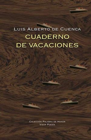 CUADERNO DE VACACIONES | 9788498952223 | CUENCA, LUÍS ALBERTO DE | Galatea Llibres | Llibreria online de Reus, Tarragona | Comprar llibres en català i castellà online