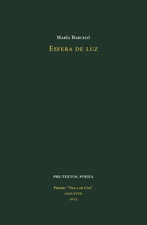 ESFERA DE LUZ | 9788415576983 | BARCELÓ CHICO, MARÍA | Galatea Llibres | Llibreria online de Reus, Tarragona | Comprar llibres en català i castellà online
