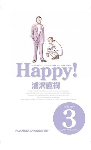 HAPPY! 3 | 9788415921035 | URASAWA, NAOKI | Galatea Llibres | Librería online de Reus, Tarragona | Comprar libros en catalán y castellano online